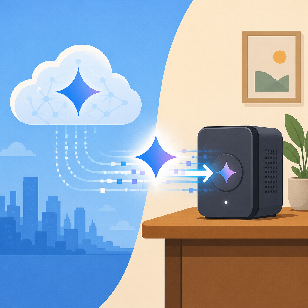 Apple’s Gemini deal turns cloud AI into local AI