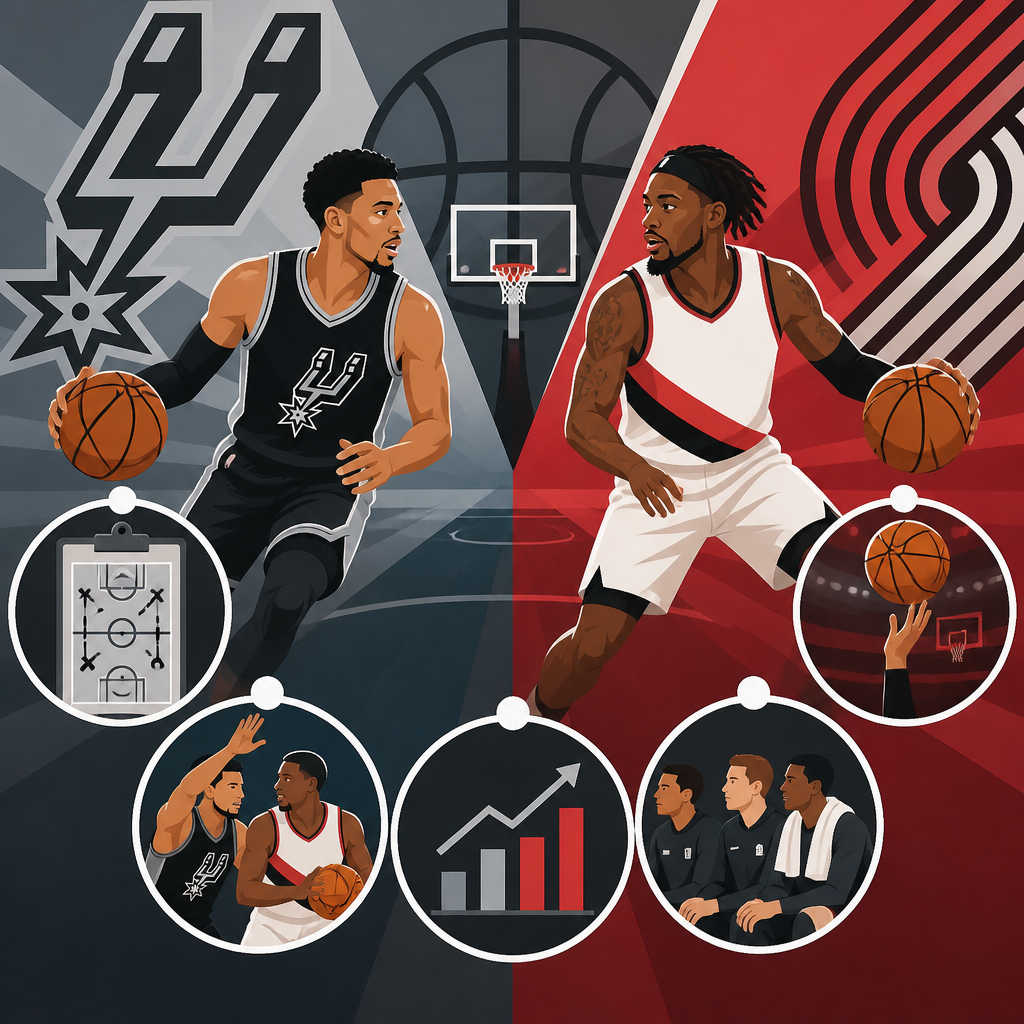 5 個 Spurs 對 Trail Blazers Game 5 重點
