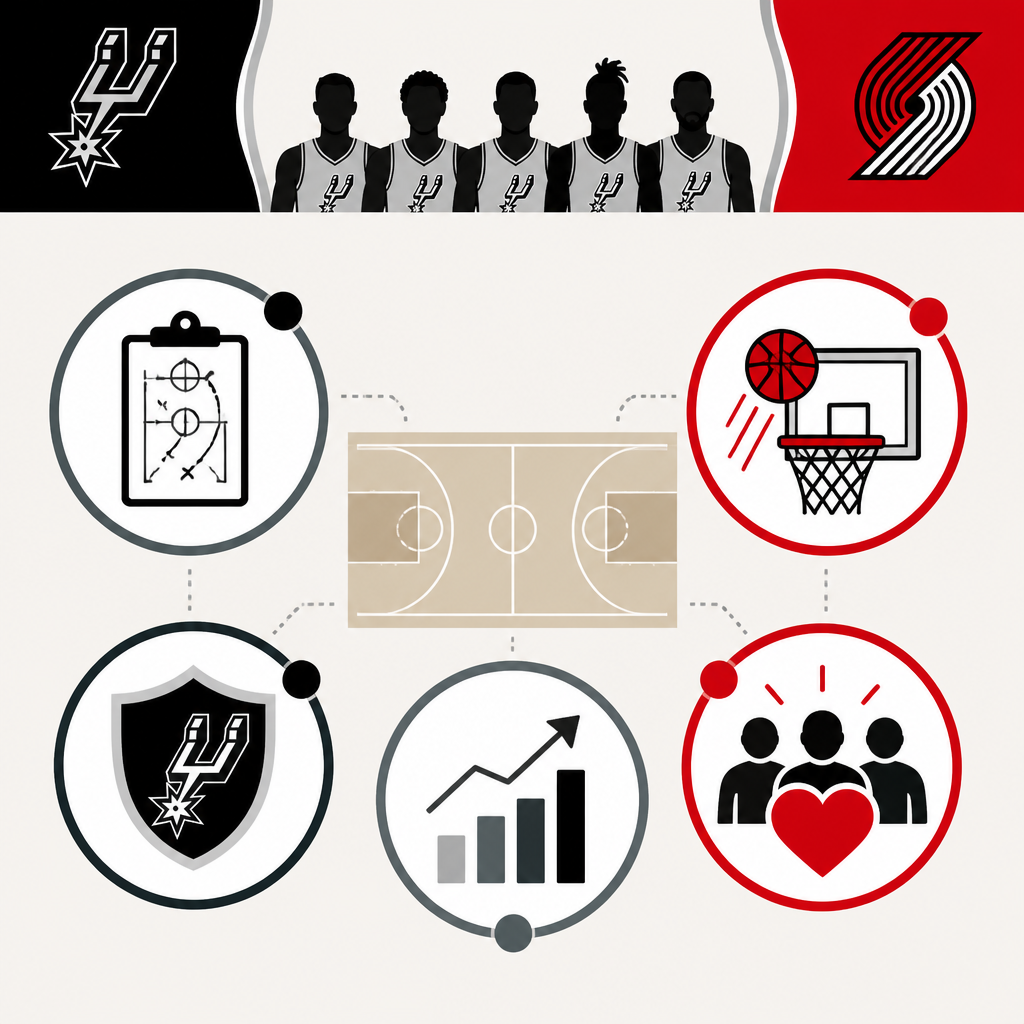 5 個 Spurs 對 Trail Blazers Game 5 重點