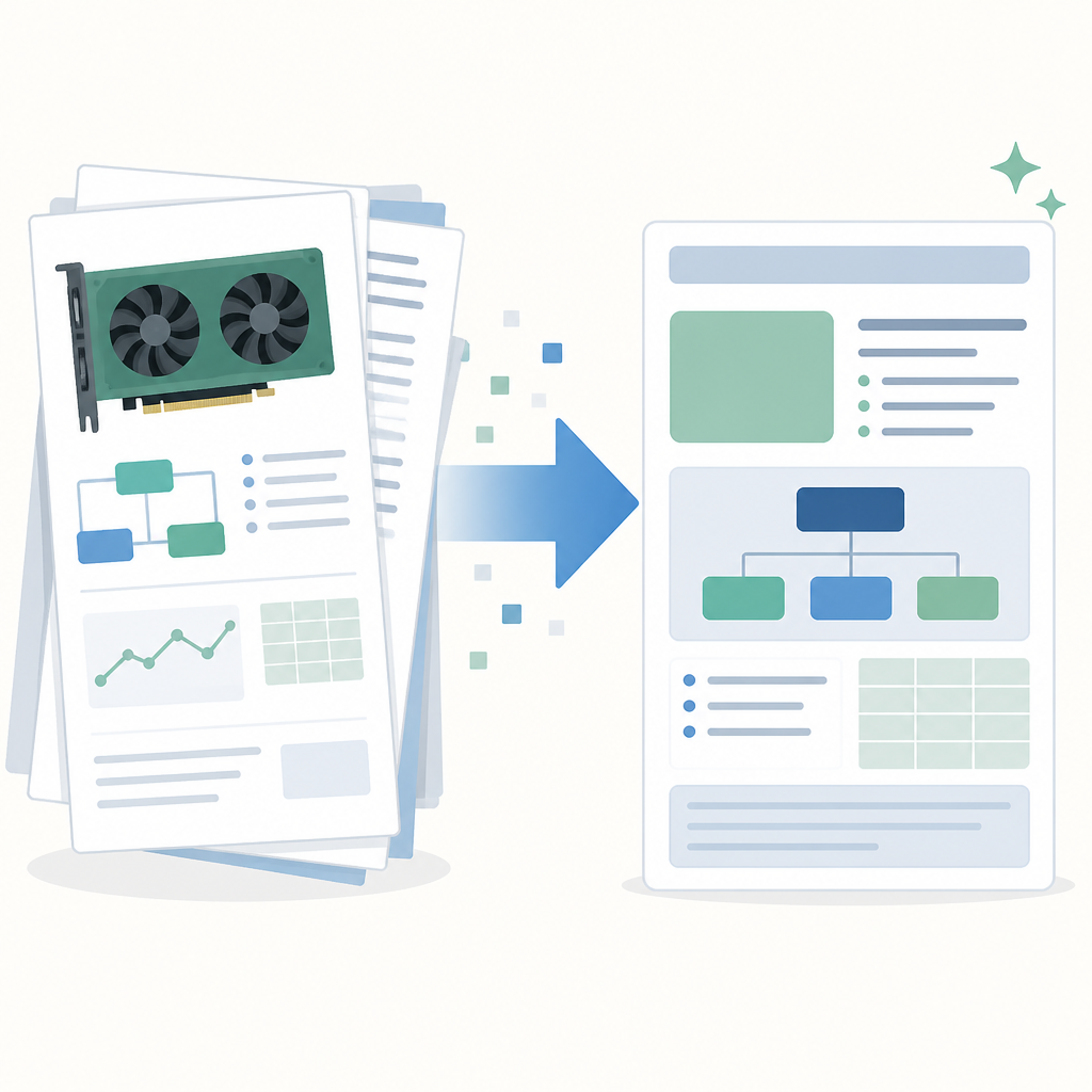 NVIDIA research turns GPU docs into a template