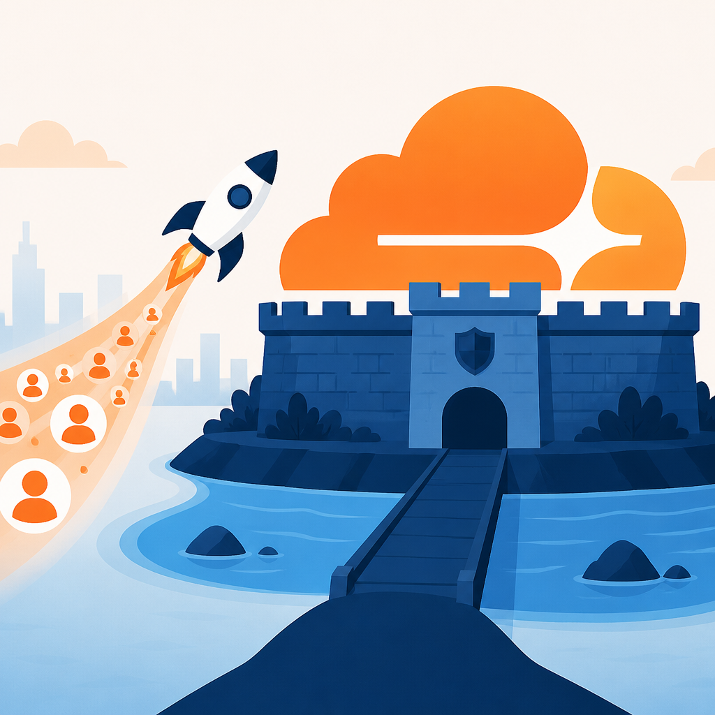 Cloudflare turns startup traffic into a moat