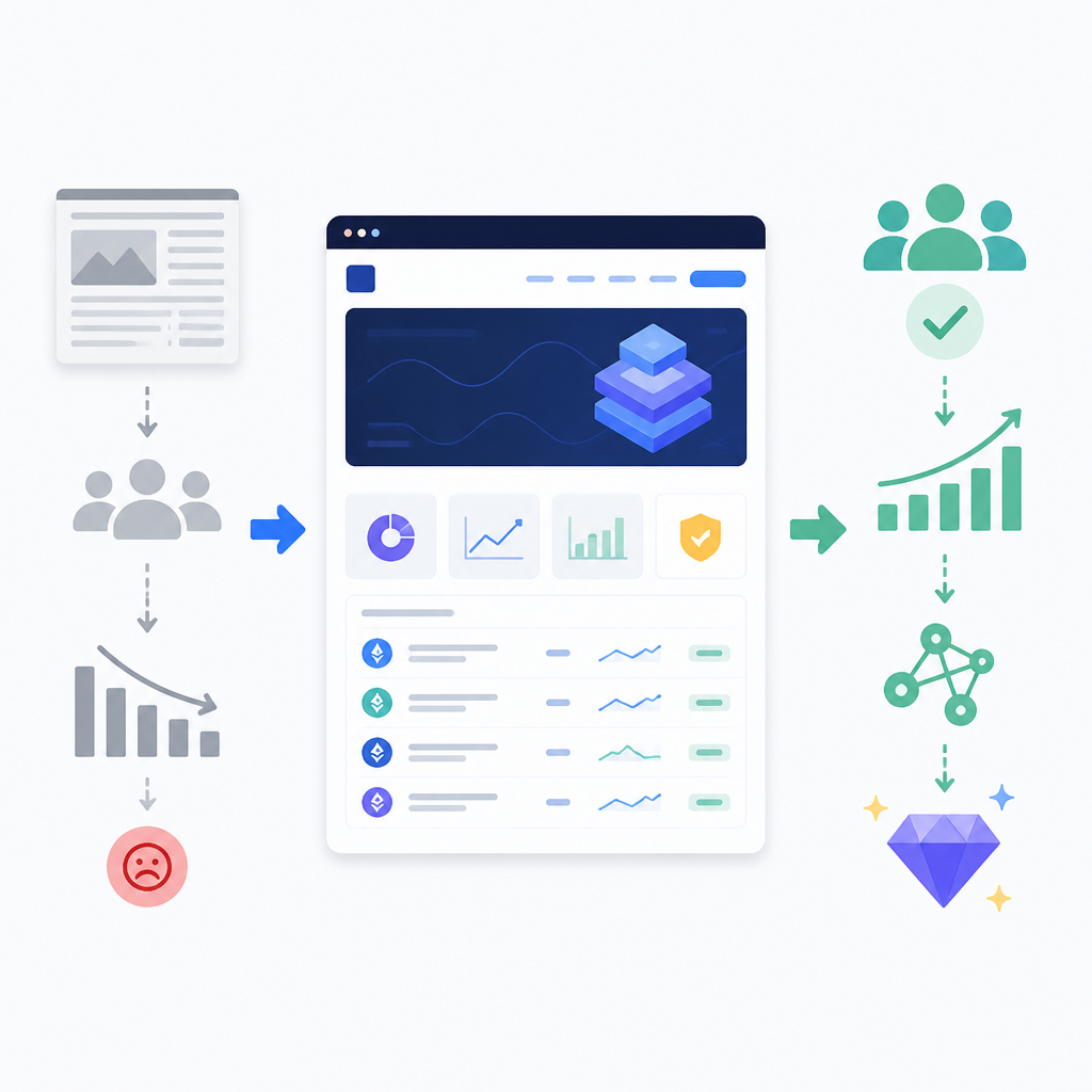 為什麼 CryptoSlate 的 Layer 2 頁面證明加密媒體要先做產品