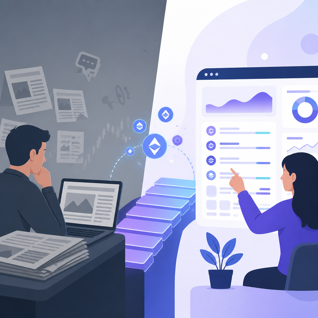為什麼 CryptoSlate 的 Layer 2 頁面證明加密媒體要先做產品