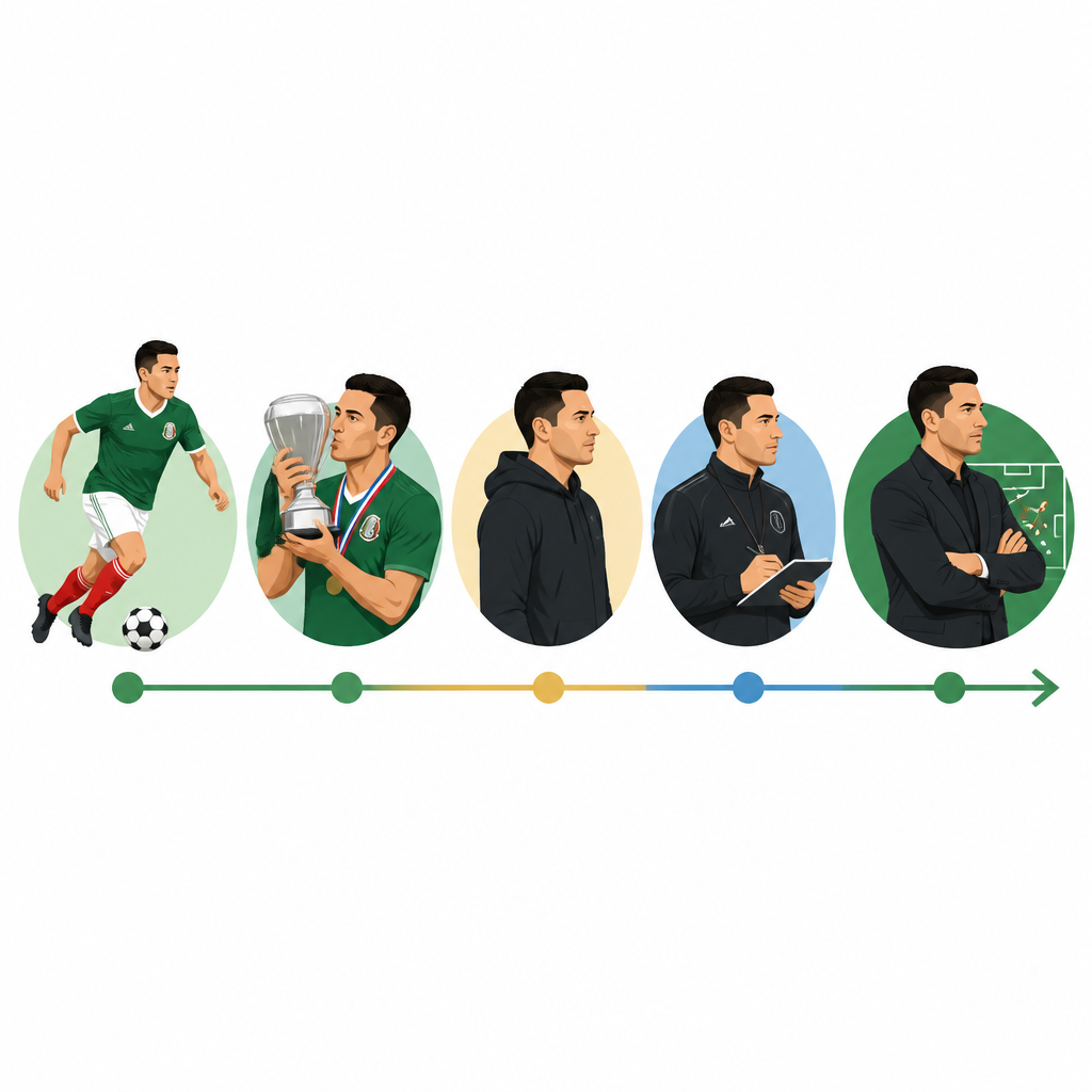 Efraín Juárez’s path from player to Liga MX coach