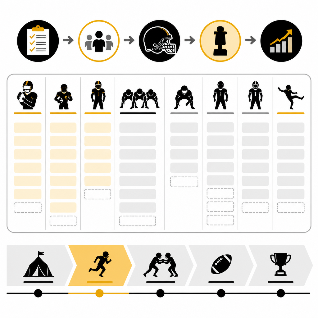 Steelers 2026 camp 排成可用計畫