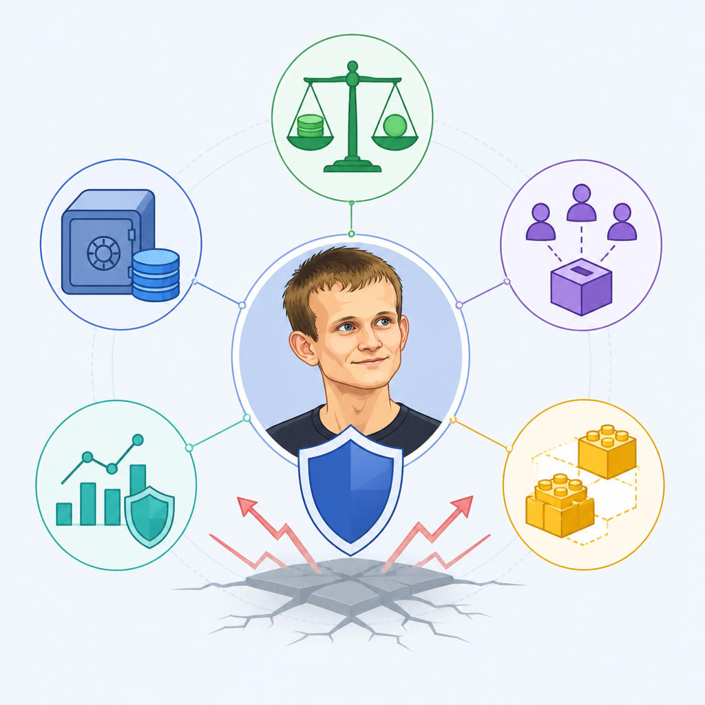 5 DeFi ideas Vitalik Buterin says could cut crashes