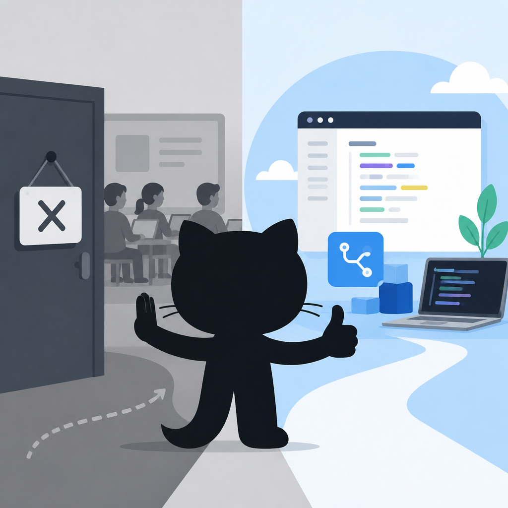 為什麼 GitHub 這次關掉 Classroom 是對的