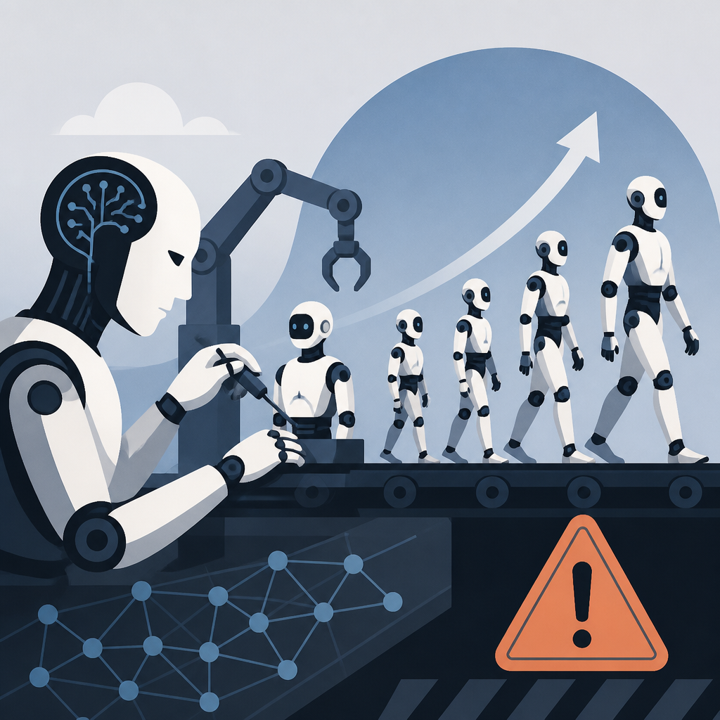 為什麼 Anthropic 警告 AI 會幫忙打造自己的下一代是對的