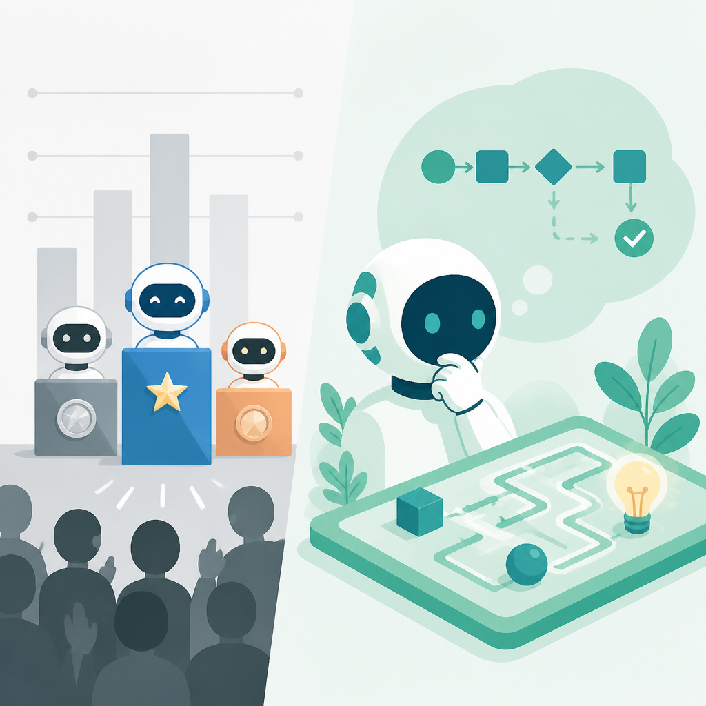 Why benchmark leaderboards are wrong about model logic