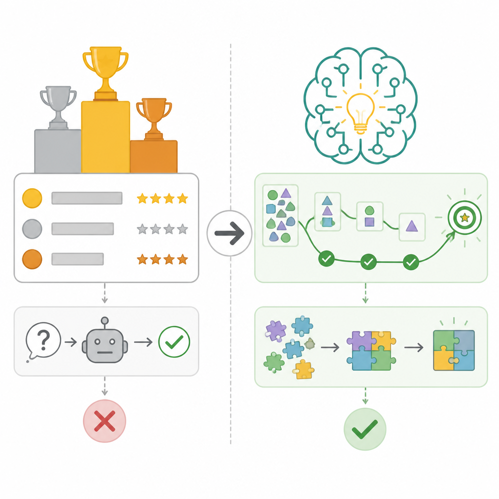 Why benchmark leaderboards are wrong about model logic
