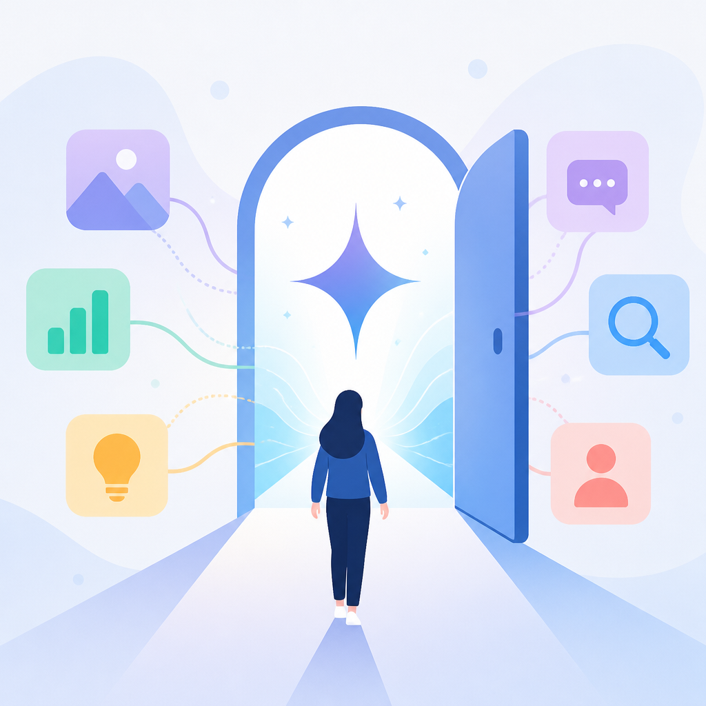 Gemini 把 Google AI 變成一個入口