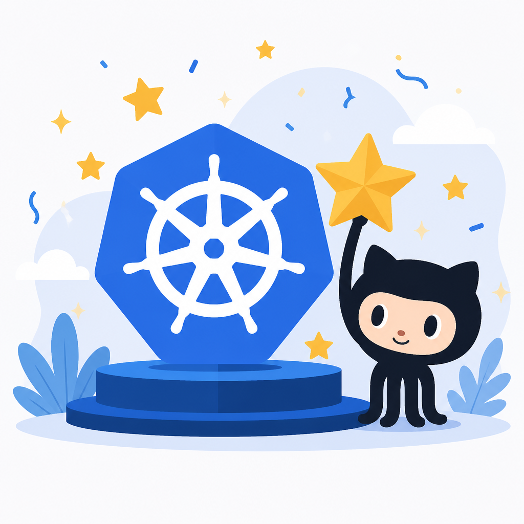 Kubernetes GitHub 星星破 12.3 萬