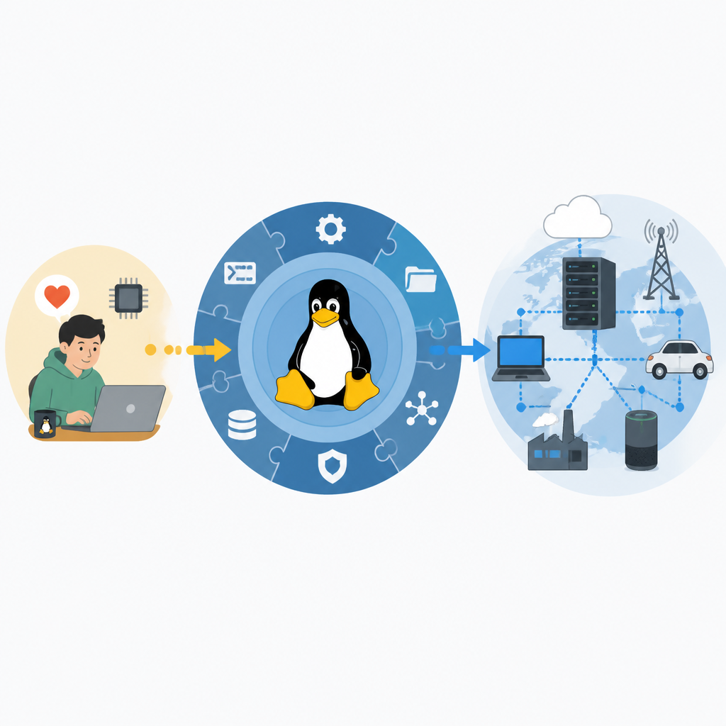 Linux 核心：從興趣到基礎設施
