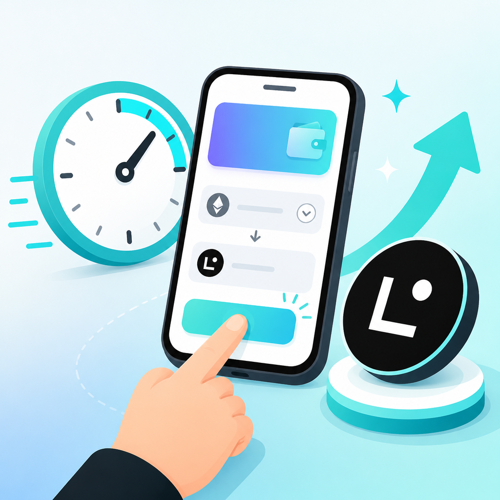 5 分鐘在 Bitget Wallet 買入 Linea 資產