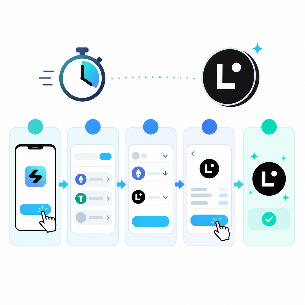 5 分鐘在 Bitget Wallet 買入 Linea 資產