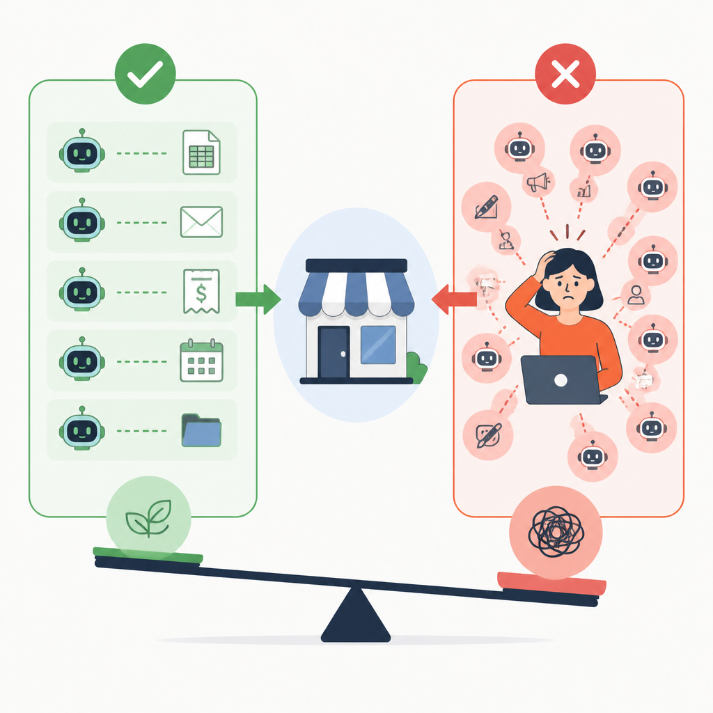 Why small businesses should use AI for admin, not everything