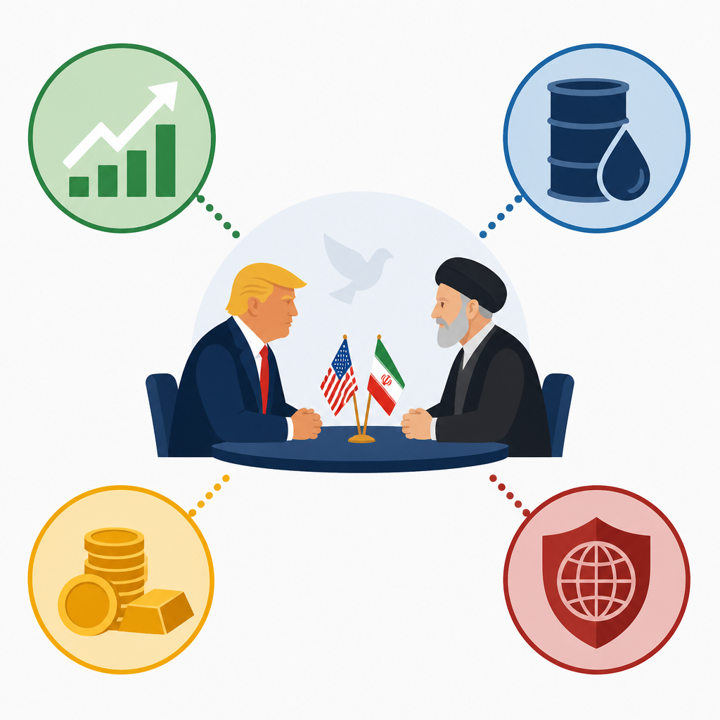 4 market signals in Trump’s Iran talks