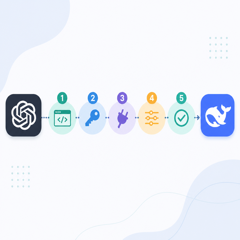 5 個步驟把 Codex 接到 DeepSeek