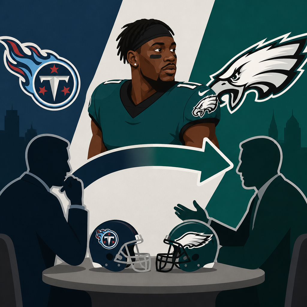 A.J. Brown Trade Talks Tilt Toward Eagles