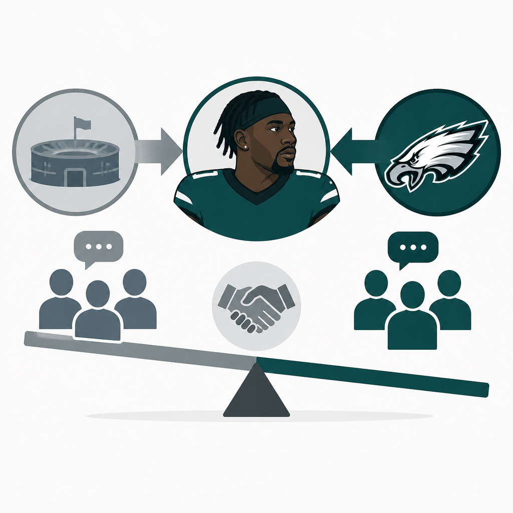 A.J. Brown Trade Talks Tilt Toward Eagles