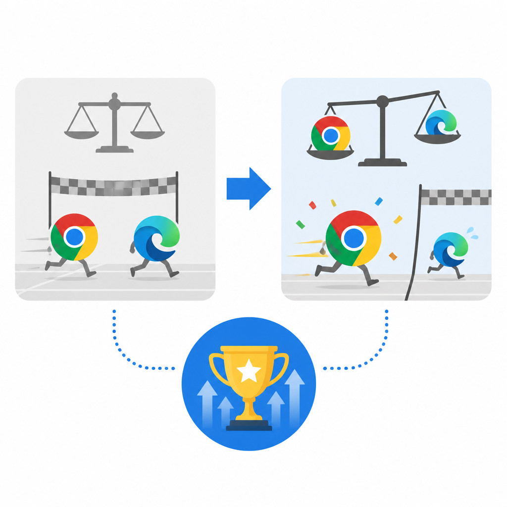為什麼 Chrome 的基準測試勝利比分數更重要