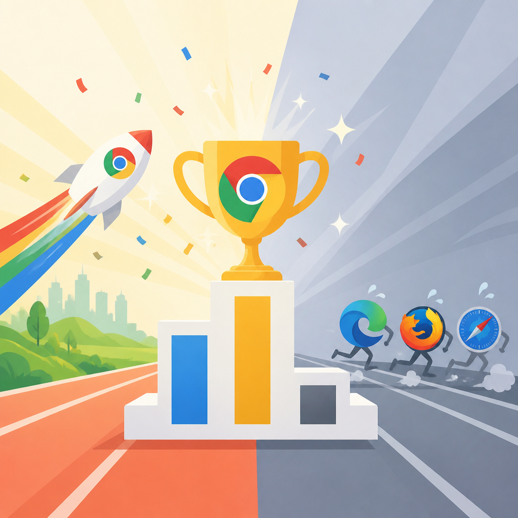 為什麼 Chrome 的基準測試勝利比分數更重要