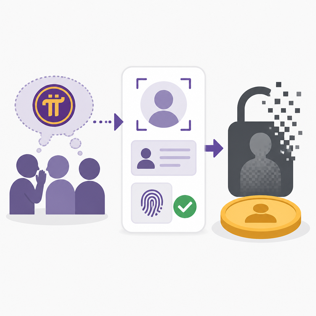Pi KYC rumor turns privacy into the real price