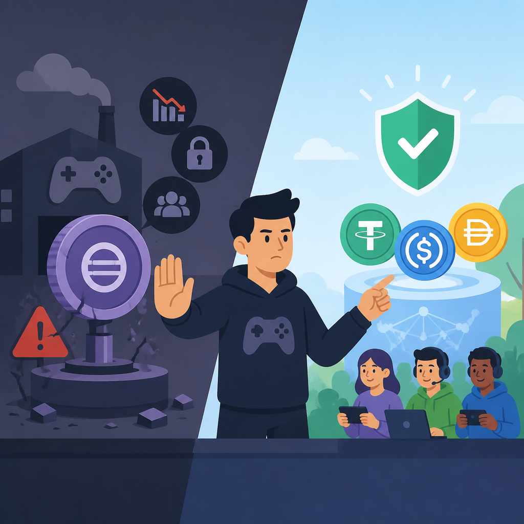 Why NFT Game Studios Should Stop Issuing Their Own Stablecoins