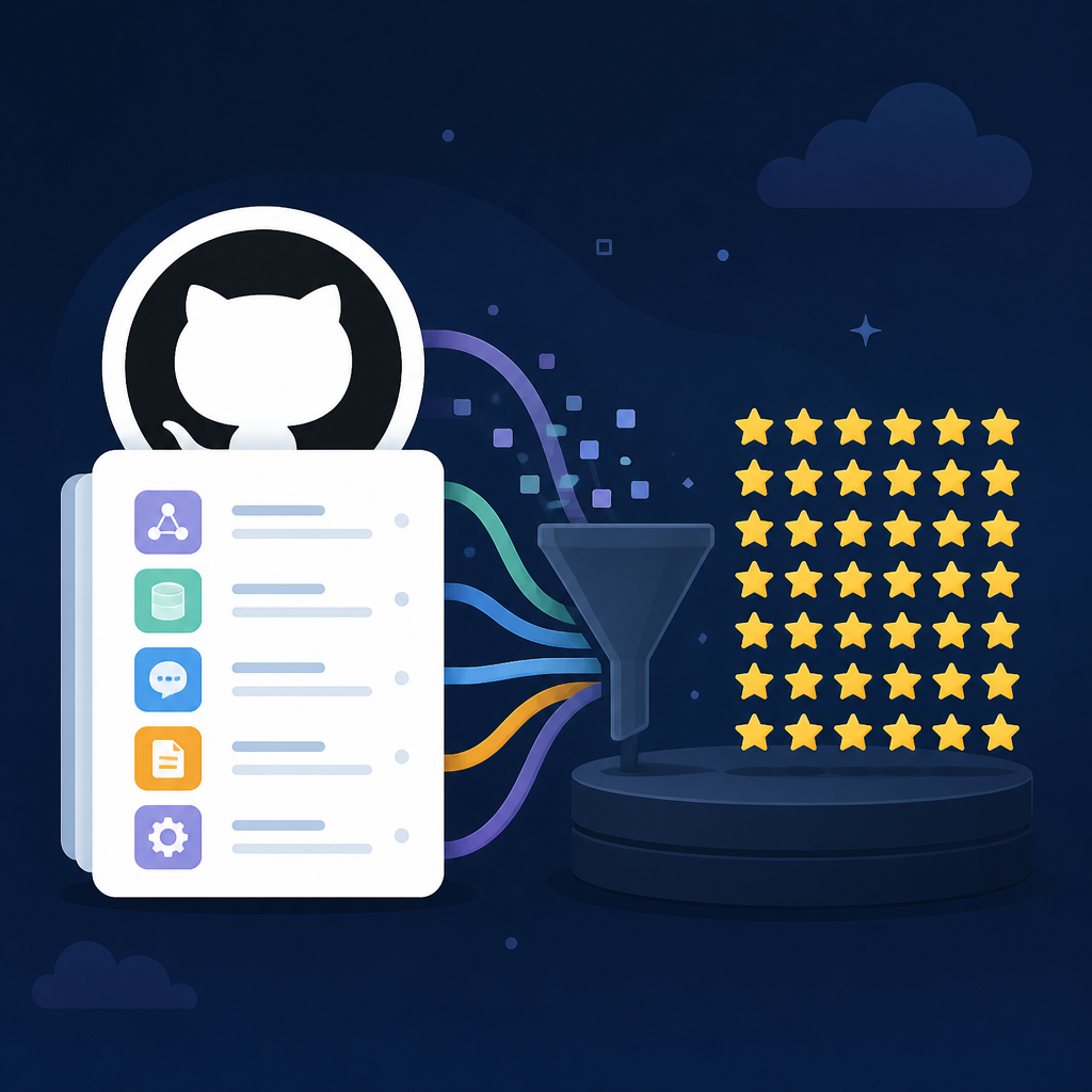 49 stars for GitHub’s RAG production list