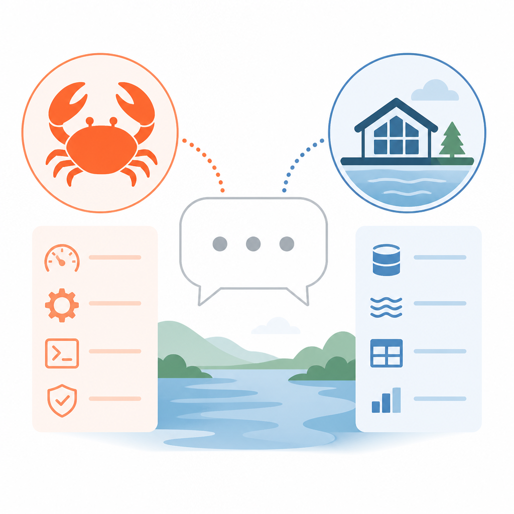 Why OpenClaw and Lakehouse should meet in chat