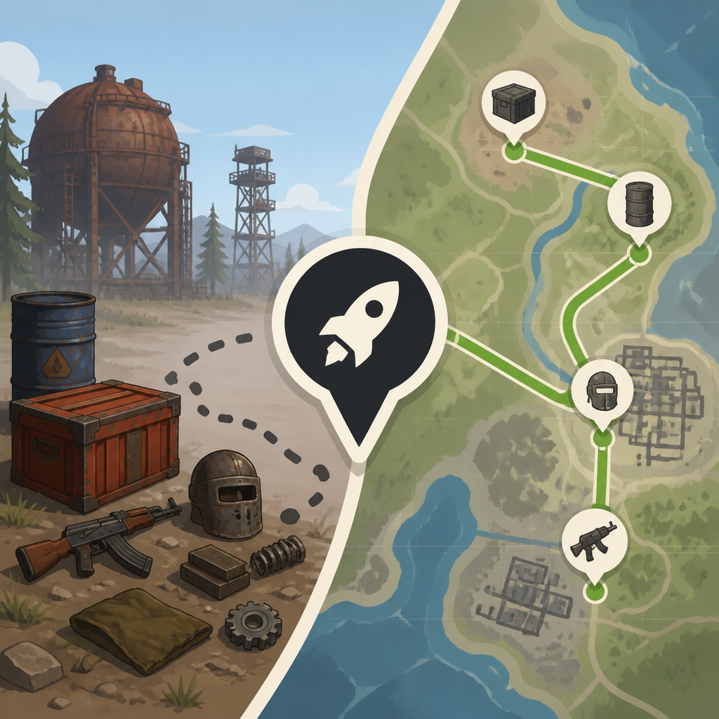 Launch Site turns Rust loot runs into routes