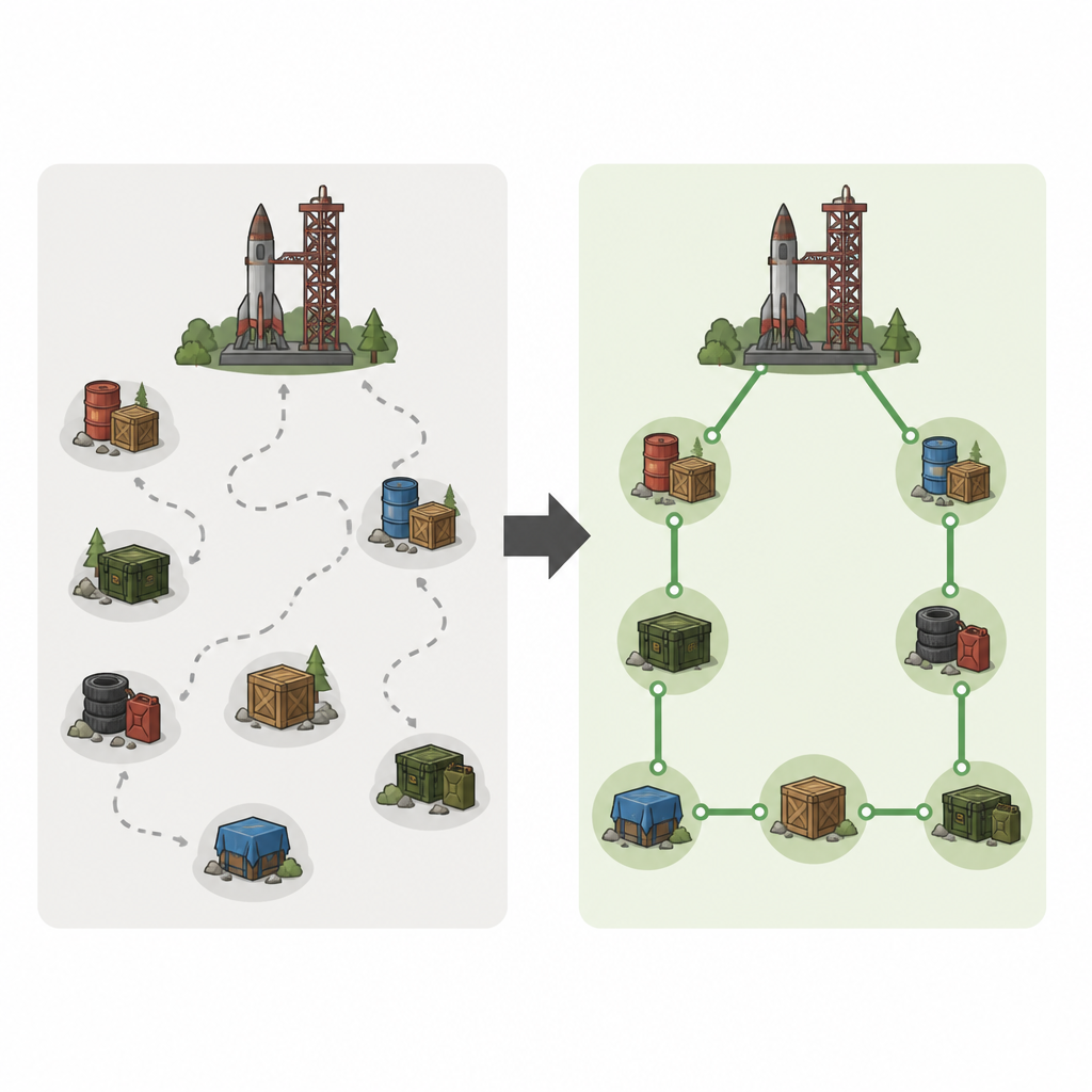 Launch Site turns Rust loot runs into routes