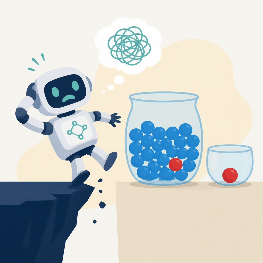 LLMs stumble on counterintuitive probability