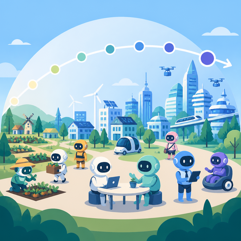 Agentopia simulates 10 years of agent society