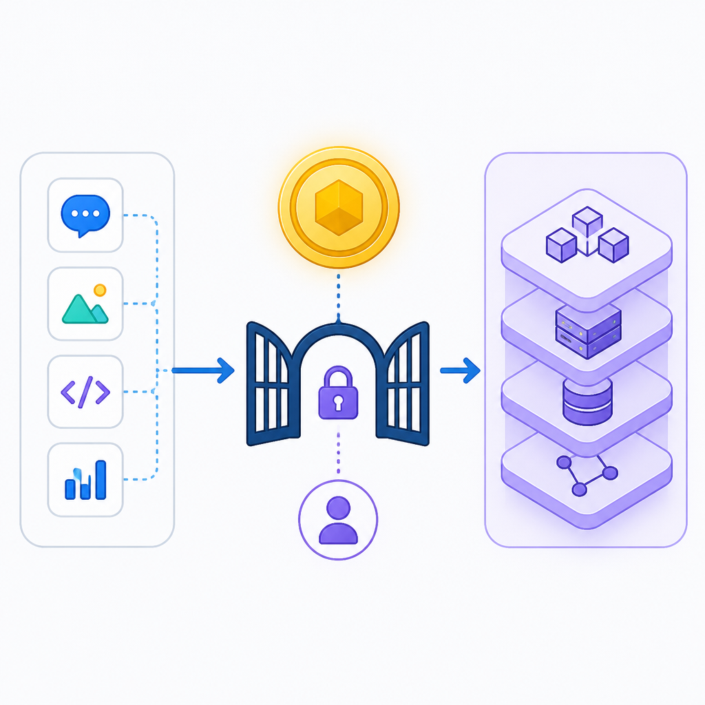 How $UCHN turns AI tools into token-gated infra