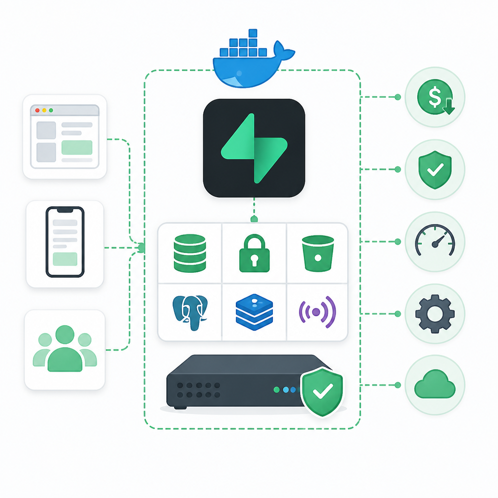 Supabase Docker 自架更實用了