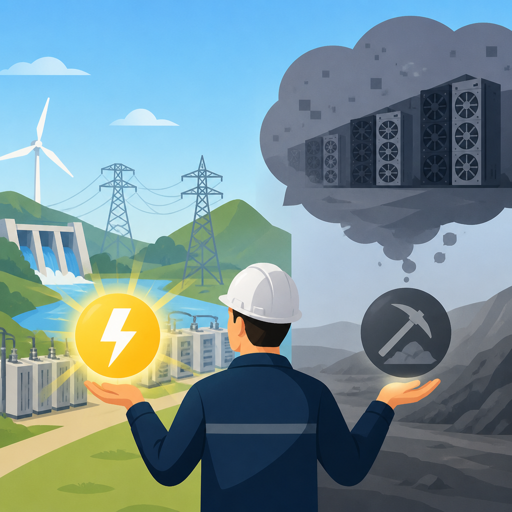 DMG 的 50MW AI LOI 證明礦工最該賣的是電力資產,不是算力敘事