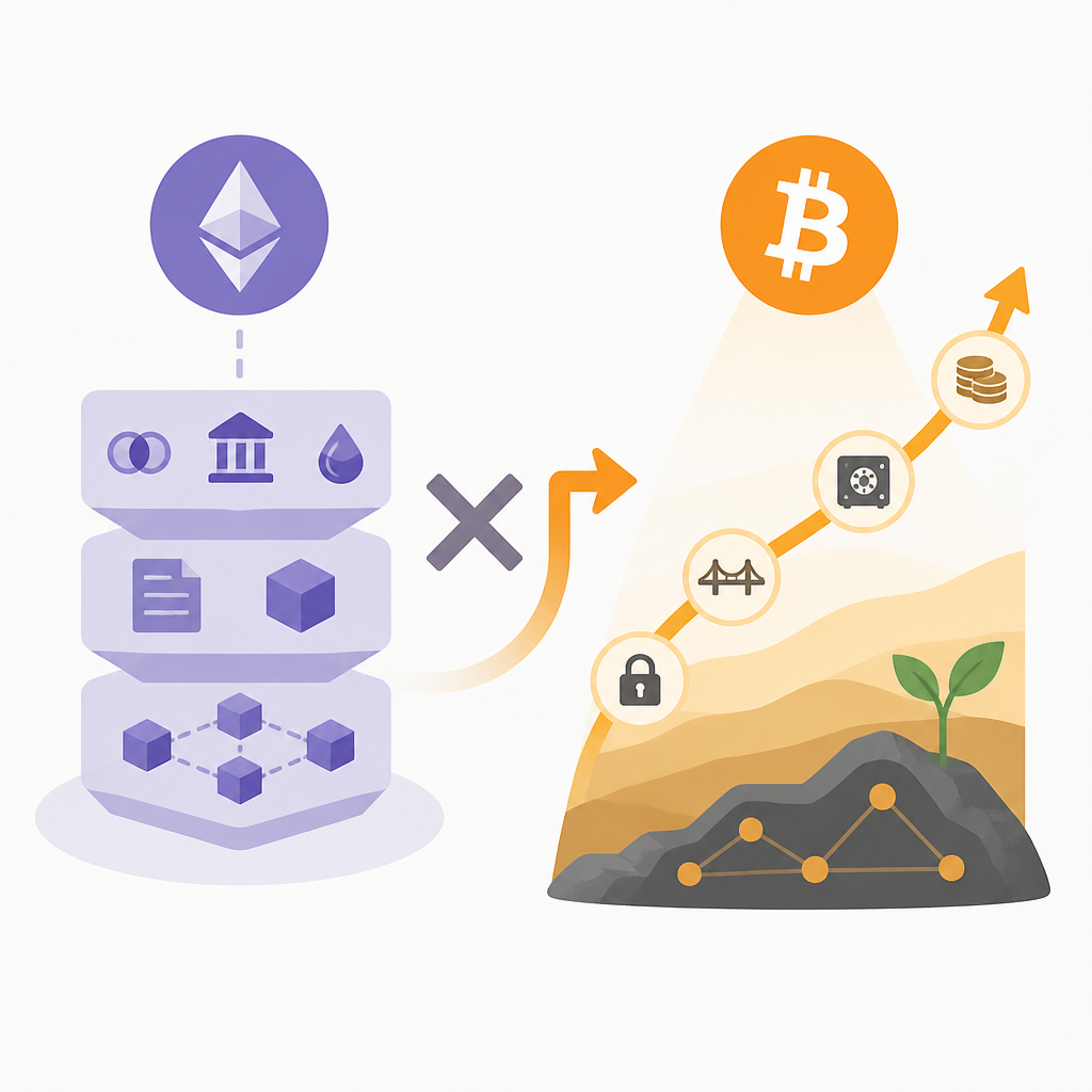 比特幣 DeFi 會成長，但不是靠複製以太坊