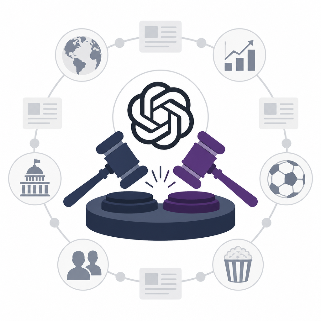 OpenAI’s legal fights now define its news cycle