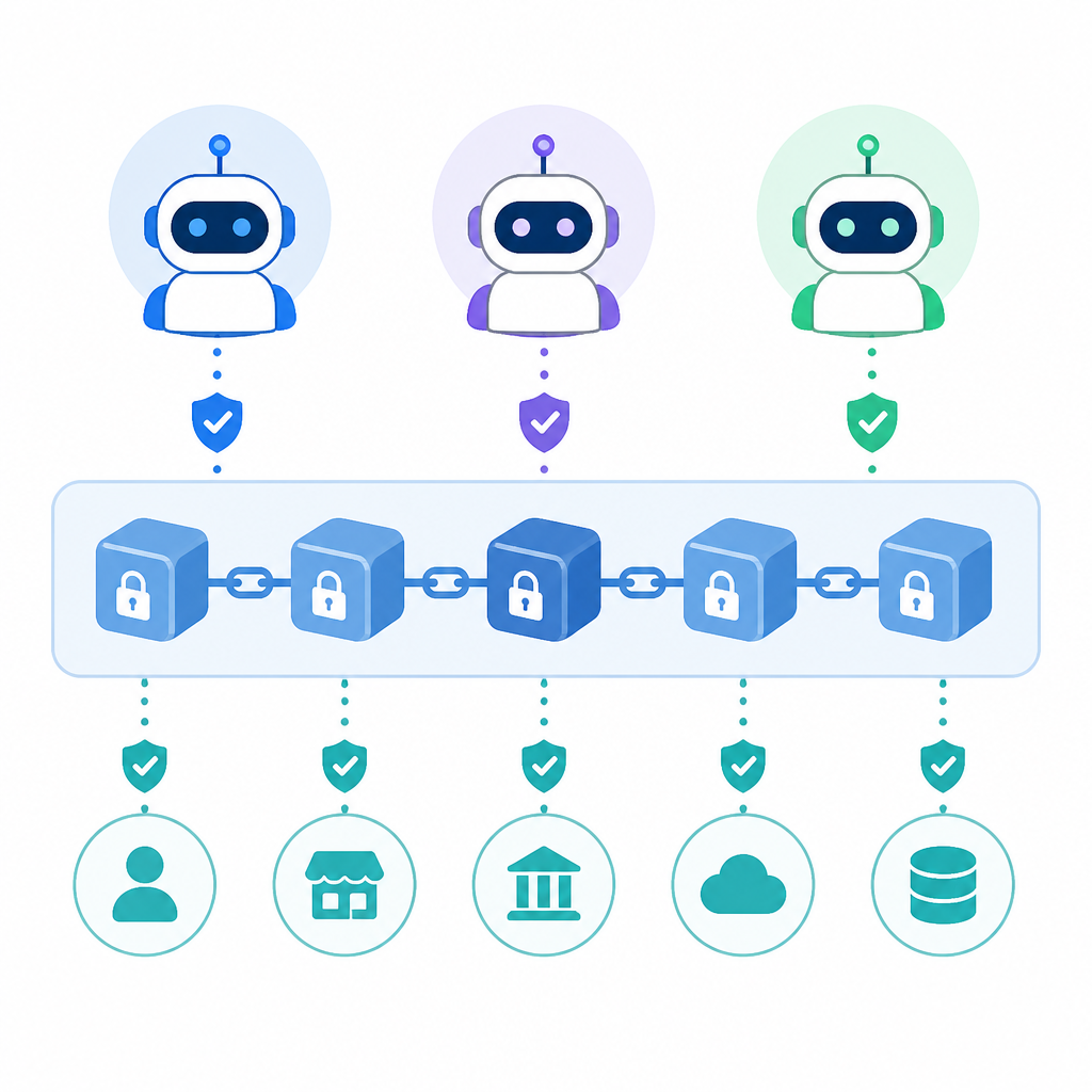AI 代理用區塊鏈當信任層