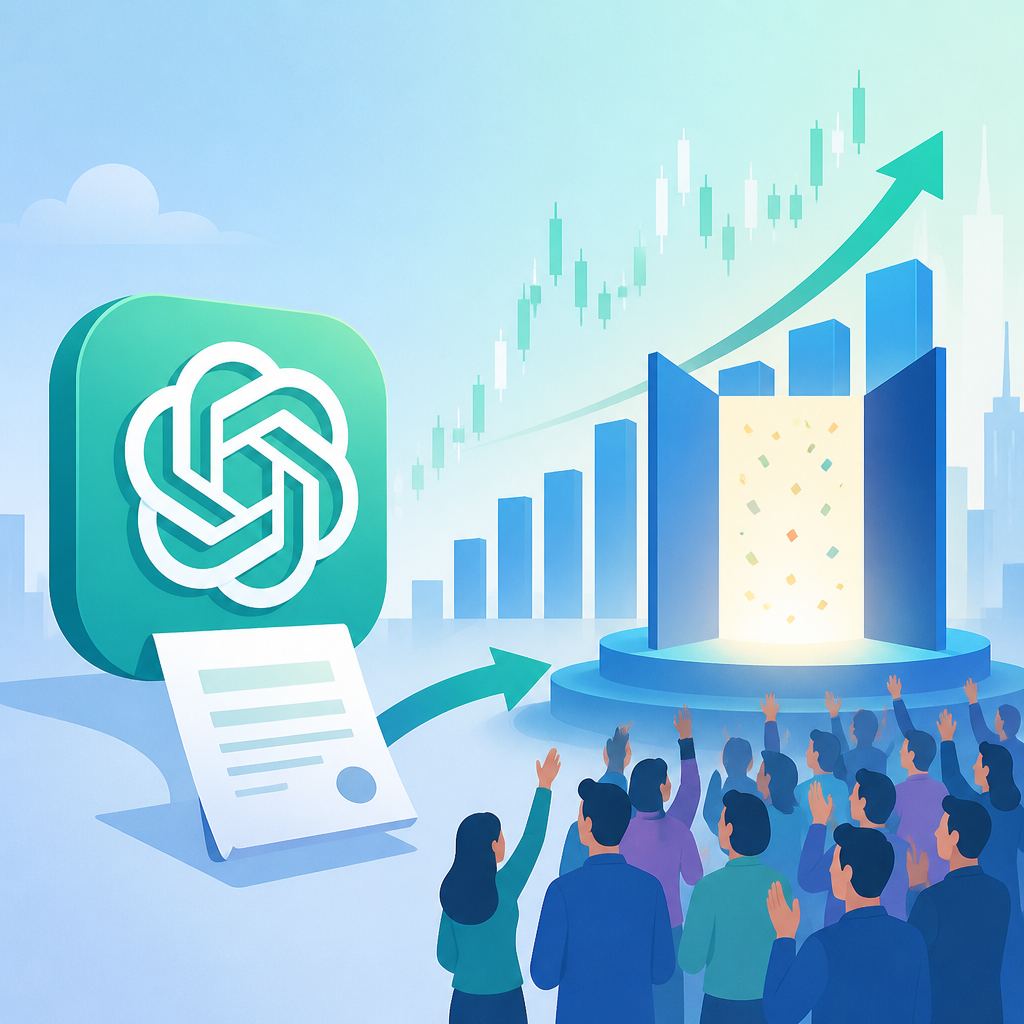 OpenAI 申請 IPO，AI 上市潮升溫