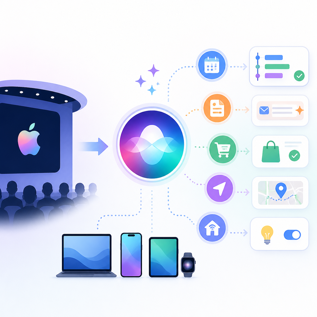 WWDC 2026 讓 Siri 變助手