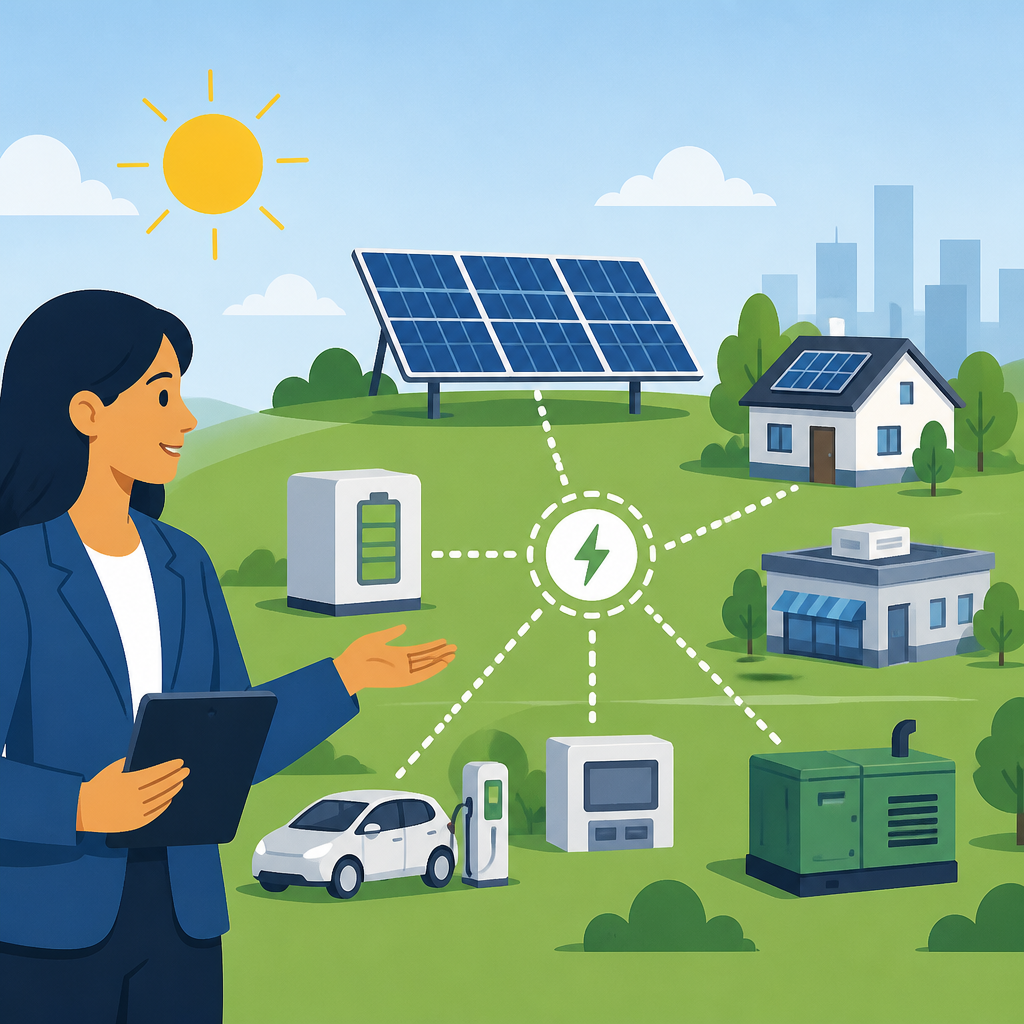 DOE explains solar DER and microgrids basics