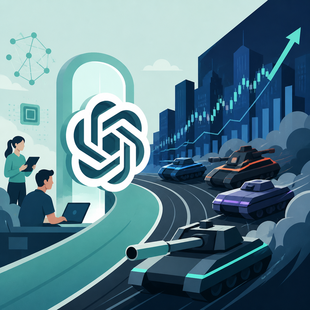 OpenAI 赴市,AI 進入資本軍備賽