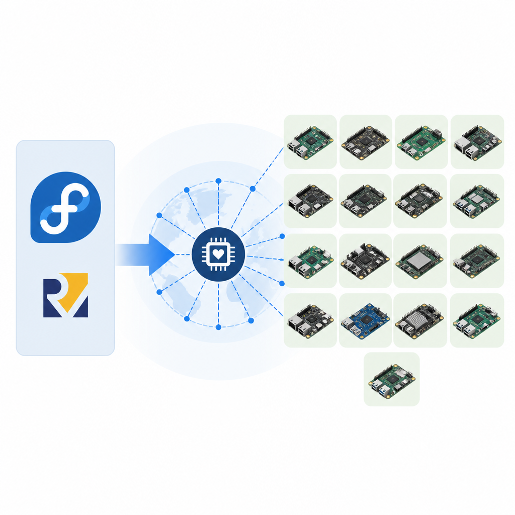 Fedora 44 RISC-V 把支援面擴到 17 板