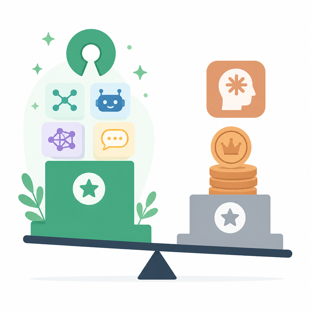 Open-source AI tools beat Claude’s paid tiers on value