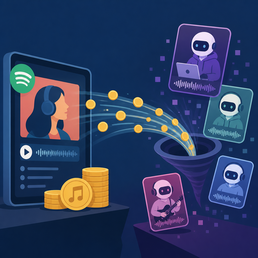AI bootlegs 正在抽走串流版稅