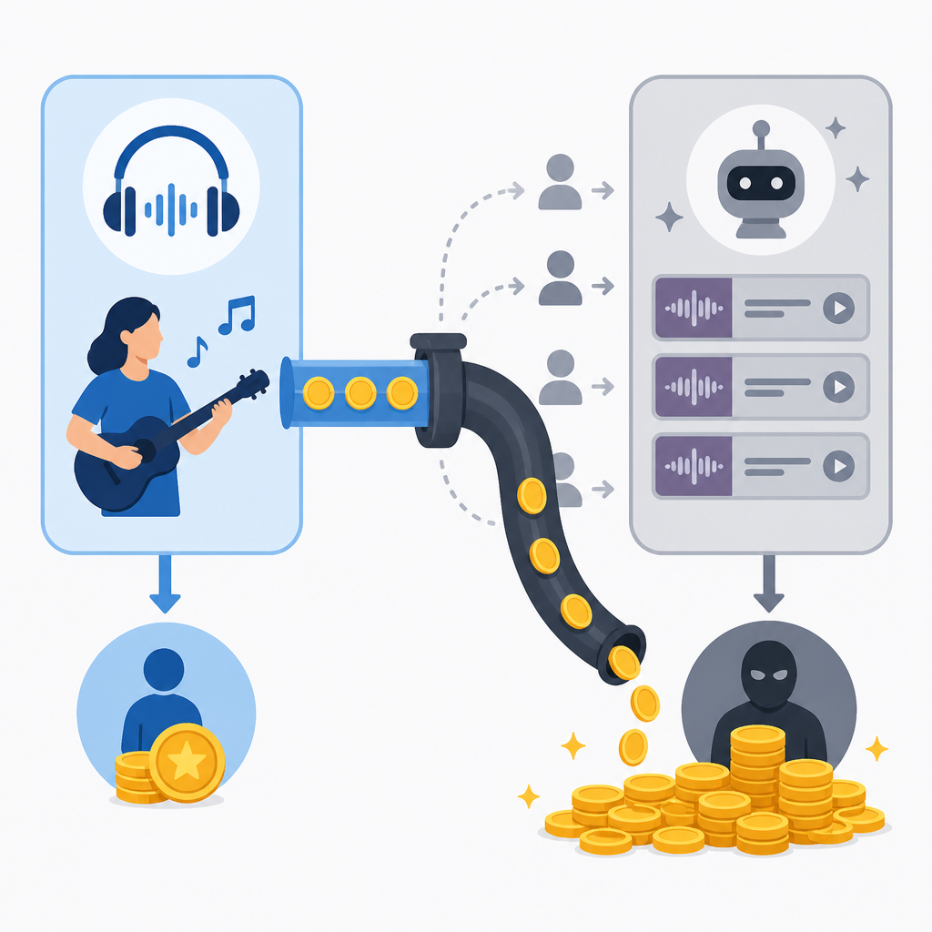 AI bootlegs 正在抽走串流版稅