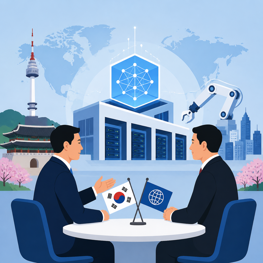 韓國與 Nvidia 對話，重點是 AI 工廠