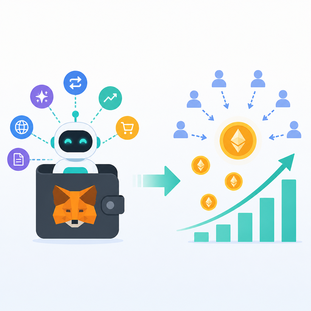 MetaMask’s AI Agent Wallet Adds New ETH Demand